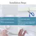 thumbnail image 3 of Unique Bargains 6.6ft Table Desk Edge Foam Edge Cushion Guard Strip Soft Bumper Protector White, 3 of 8