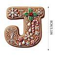 thumbnail image 3 of Rwnbm 26 Letters Christmas Tree Decoration Pendant Christmas Tree Ornaments Personalized DIY Christmas Ornaments Christmas Decoration Xmas Tree Hanging Decor Feature, 3 of 4