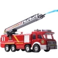 thumbnail image 3 of Water Spray Truck Fire Engine Water Spray Truck Fire Engine Educational Toys Nontoxic With Sound And Light Simulation Electric Fire Truck, 3 of 8
