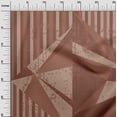 thumbnail image 3 of oneOone Polyester Spandex Brown Fabric Geometric Diamond With Stripes Sewing Craft Projects Fabric Prints By Yard 56 Inch Wide, 3 of 4