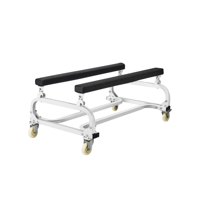VEVOR Bateau-Dolly pour Embarcation Nautique PWC avec une Capacité de Charge de 1000 Lb, Doté d'Un Cadre en Acier, d'Un Espacement Réglable entre les tubes de Couchette et de Roues Pivotantes en nylon avec Freins. Idéal pour Transporter des Motomarines, des kayaks, des Bateaux Gonflables et de Petites Embarcations Nautiques. les tubes de Couchette Sont Enveloppés dans un Feutre Doux pour Prévenir les Égratignures et Améliorer la friction. Conception Compacte pour un Assemblage et un Rangement Faciles.