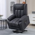 thumbnail image 2 of HOMCOM Fauteuil Élévateur, Fauteuil Inclinable avec Poches Latérales, Télécommande, Gris, 2 of 10