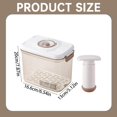 thumbnail image 3 of Vegetable Dehydrator A, Kitchen Storage Container with Large Capacity Vacuum Preservation Box Sealed Box Storage Box for Various Cereals, 1*Vegetable Dehydrator! 2025 Summer Clearance!, 3 of 9