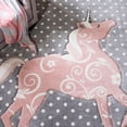 thumbnail image 3 of Safavieh Carousel Kids Dalach Unicorn Area Rug, 3 of 9