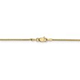 thumbnail image 3 of 14K Yellow Gold 1.2mm Diamond Cut Spiga Chain, 3 of 4