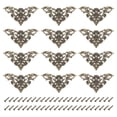thumbnail image 1 of Decorative Edge Cover, Album Corner Protectors for Box Wooden Case Table Desk, 12 Pcs, 46mm Bronze, 1 of 6