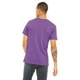 thumbnail image 2 of T-shirt Unisexe à Col Rond en Mélange Triblend à Manches Courtes Bella Canvas, S, Violet Triblend, 2 of 3