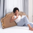 thumbnail image 4 of "French Style Soft Pack Headboard Cushion Removable Washable Large Backrest Pillow for Bed Sofa Protector", 4 of 5
