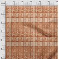 thumbnail image 3 of oneOone Velvet Orange Fabric Aaian Batik Sewing Craft Projects Fabric Prints By Yard 58 Inch Wide, 3 of 4