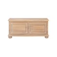 thumbnail image 3 of Pemberly Row Commode Transitionnelle en Bois de Cèdre de 18 Po H, Brun Naturel, 3 of 17
