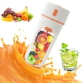 thumbnail image 1 of Limited Edition, Orange Lemon Juicer Small Juicing Cup Home Mini Cup Portable Juicer Electric Portable USB Charging|PS,Orange,PENDANEM, 1 of 9