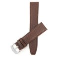 thumbnail image 1 of Extra Long (XL) 18mm Slim, Mat Finish, Leather Watch Band Strap, 1 of 7