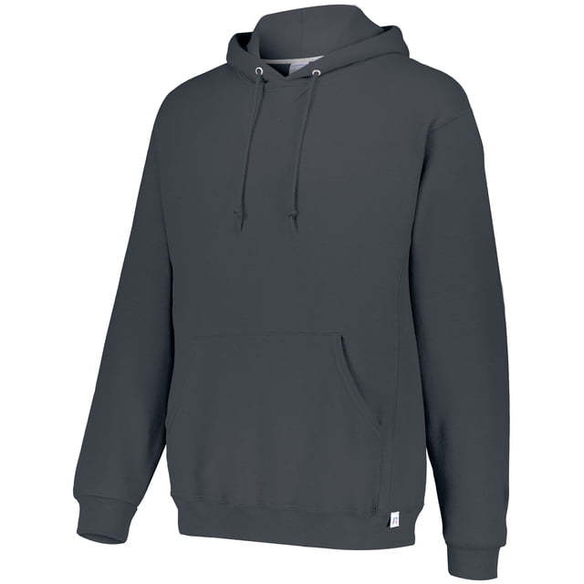 Russell Athletic Chandail à Capuchon Dri Power, 3TG, Noir Chiné