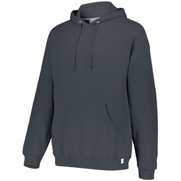 Russell Athletic Dri Power Hooded Sweatshirt, XL, Black Heather