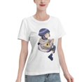thumbnail image 2 of Women's Basic Short Sleeve T-Shirt Naruto Hinata, 2 of 6