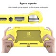 thumbnail image 4 of XIHAMA Switch Lite Case Protective Case for Nintendo Switch Lite, Case Compatible with Nintendo Switch Lite Hand Grip Case with Detachable TPU+Built-in PC Screen Protector & 2 x Thumb Grip Caps, 4 of 6