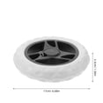 thumbnail image 4 of Miangastore 2pcs Laundry 17cm Rolling Grocery Trolley Wheel Cart Caster Wheel, 4 of 8