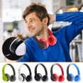 thumbnail image 2 of Meitianfacai Headphones Over-Ear, Foldable and Wired Stereo Headset , Cell Phone,PC,Soft Earmuffs &Light Weight for Prolonged Wearing, 2 of 3