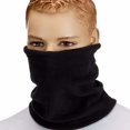 thumbnail image 3 of PENGXIANG Neck Scarf Adjustable Solid Color Fleece Keep Warming Ski Tube Warmer for Sports, 3 of 10