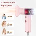 thumbnail image 4 of High-Speed Ionic Hair Dryer with 110,000 RPM Brushless Motor, Professional Lightweight Blow Dryer for Fast Drying, Frizz Control & Shine, Includes Magnetic Nozzle, 4 of 15