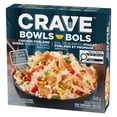 thumbnail image 3 of CRAVE Chicken Poblano Queso Burrito Bowl, 340 g Box, CRAVE CHICKEN POBLANO BURRITO BOWL, 3 of 15