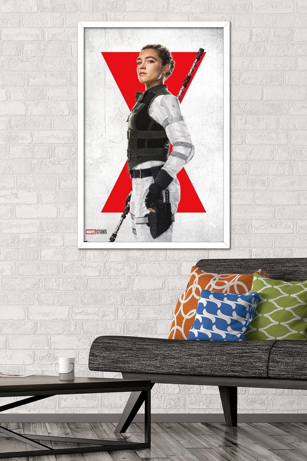 Marvel Black Widow - Yelena One Sheet Wall Poster with Magnetic Frame