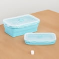 thumbnail image 4 of Boovnll Bento Box, 350Ml Silicones Folding Lunch Box, Bento Box Adult, Bento Box for Kids, Lunch Box Containers, 4 of 6