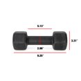 thumbnail image 5 of CAP Barbell, Black Neoprene Dumbbell, 9lb Single, 5 of 5