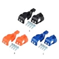 thumbnail image 2 of Youkk 2 Pcs Protection de Fourche de Moto en Plastique avec Vis Incluses Mode orange 1Set, 2 of 6