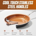 thumbnail image 3 of Gotham Steel 15 Pc Pots and Pans Set Ceramic Nonstick Cookware Set, 3 of 7