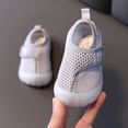 thumbnail image 2 of FhsagQ Winter Shoes Kids Shoes Boots Size 12.5 Baby Mesh on Shoes for Spring and Summer Kids Shoes Boots Size 3 Light Up Baby Winter Shoes Grey Size 21, 2 of 6