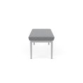 thumbnail image 5 of Lenox Steel Reception Waiting Room Healthcare 3-Seat Bench / Silver Steel / Gray, 5 of 5