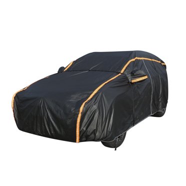 Housse de Voiture Housses Extérieures Complètes avec Bande Réfléchissante Imperméable Protection Extérieure UV Neige Pluie Vent Poussière Toutes Saisons pour VUS 185-190 Pouces