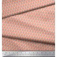 thumbnail image 3 of Soimoi Rayon Fabric Floral Block Printed Craft Fabric by The Yard 42 Inch Wide, 3 of 3