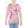 thumbnail image 4 of GIRL T-SHIRT KNIT HOT PINK, 4 of 5