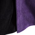 thumbnail image 4 of BOBOGOJP Chemise Boutonnée Homme Classique Manches Courtes T-Shirt Basique avec Poche, Violet TTG, 4 of 4