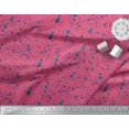 thumbnail image 2 of Soimoi Green polyester Crepe Fabric Artistic Floral Print Fabric by Yard 52 Inch Wide, 2 of 3