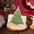 thumbnail image 3 of Gift Cards Christmas Christmas Tree Print Greeting Card for Florists, Bakeries, Gift Giving, Small Card, Information Card Small Christmas Tree, 3 of 6