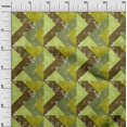 thumbnail image 2 of oneOone Viscose Jersey Fabric Line|Chevron & Triangle Geometric Print Sewing Fabric BTY 60 Inches Wide, 2 of 5