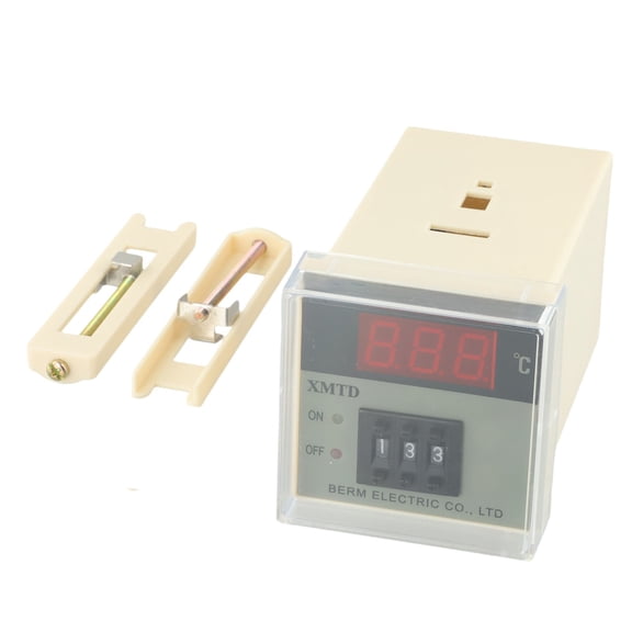 Rooha Xmtd-2001 Smart Digital Display Thermostat K-Type Temperature Controller Meter,999℃