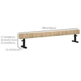 thumbnail image 4 of Soozier Balance Ajustable Poutre de Gymnastique avec Roues pour 8-12 anslliptique, 4 of 9