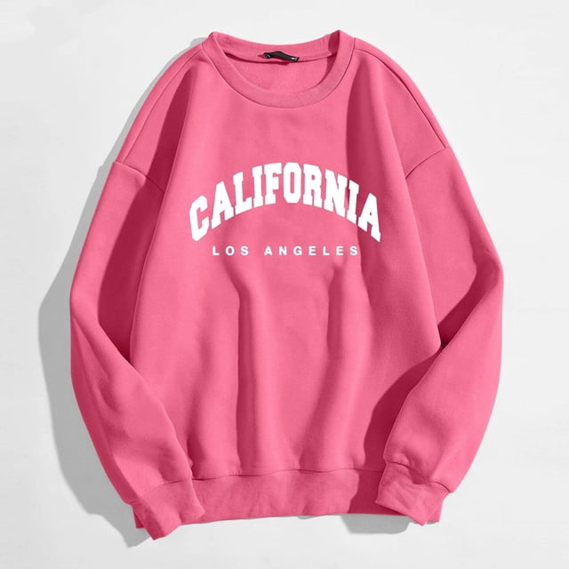 T-shirts Graphiques à Manches Longues Décontractés pour Femmes, Chandails à Col Rond, Hauts à Enfiler pour Femmes, Hauts Asymétriques pour Femmes, Chandails à Capuchon pour Temps Froid pour Femmes, Chandail à Fermeture Éclair pour Femmes, Chandail Court pour Femmes