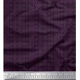 thumbnail image 2 of Soimoi Poly Georgette Fabric Stripe & Aztec Panel Print Fabric by The Yard 42 Inch Wide, 2 of 3