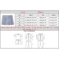 thumbnail image 3 of Ediodpoh sous-Vêtements pour Hommes Coupe Ample Pur Vêtements de Nuit à la Maison Angle Plat Respirant Grands Shorts Caleçons Courts pour Hommes sous-Vêtements Rouge TG, 3 of 3
