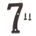 thumbnail image 2 of veasfak Rustic Plaque Door Number House Hotel Door Address Digits Sticker Sign 7 Number 7, 2 of 9