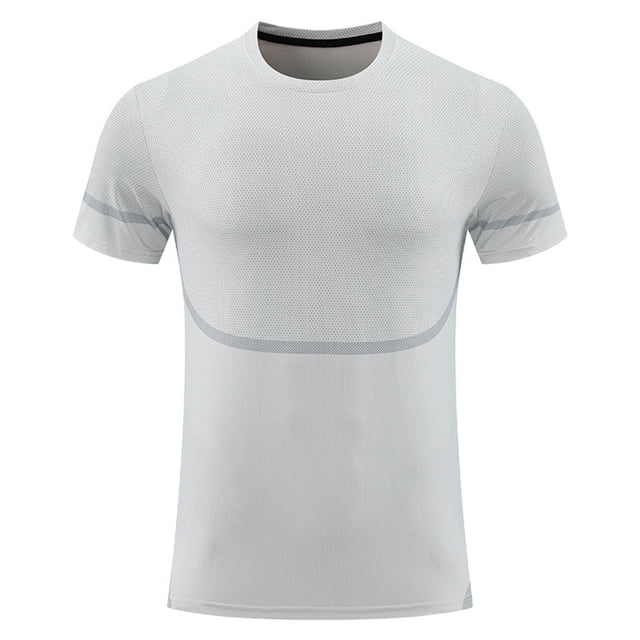 asjyhkr Mens Compression Shirts Short Sleeve Quick Drying Gym Athletic Base Layer Sport Undershirts