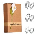 thumbnail image 2 of 2Pcs/set Men Women Couples Rings Wedding Party Crystal Letters crystal rings Cuff Ring Love Matching Jewelry, 2 of 7