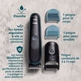 thumbnail image 4 of Gillette Intimate Men’s Pubic Hair Trimmer, SkinFirst Pubic Hair Trimmer For Men, Waterproof, Cordless For Wet/Dry Use, Shaver For Men, Lifetime Sharp Blades, 4 of 12
