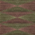 thumbnail image 1 of Ahgly Company Machine Washable Indoor Square Transitional Brown Area Rugs, 4' Square, 1 of 7