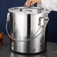 thumbnail image 1 of 201 Stainless Steel Stockpot Heavy Duty Canning Pasta Pot for Commercial 11.5L, 1 of 8